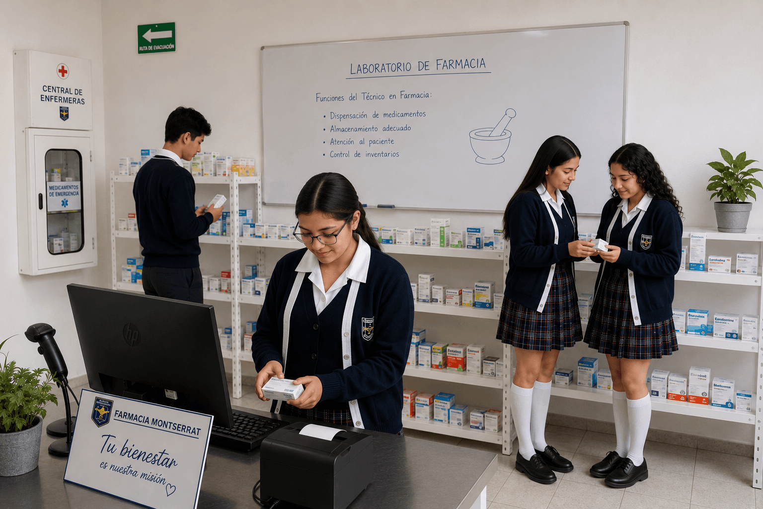 Formación en Capacitación para trabajo en farmacias